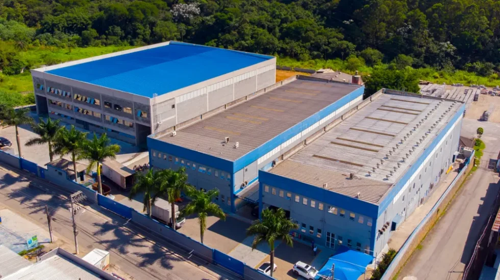 Estrutura interna da fábrica Presley